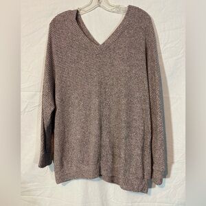 One Park Avenue Purple Sweater